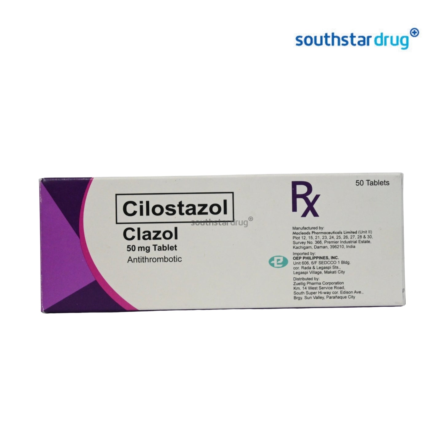 Rx: Clazol 50mg Tablet