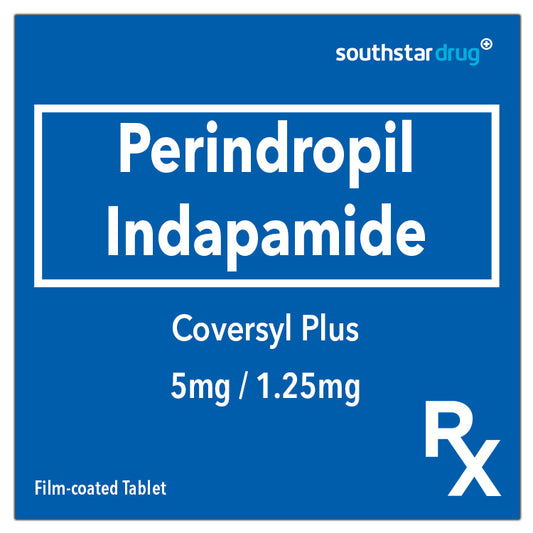 Rx: Coversyl Plus 5mg / 1.25mg Tablet