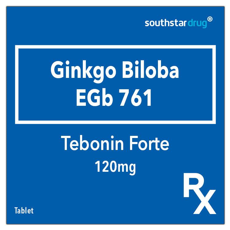 Rx: Tebonin Forte 120mg Tablet - Southstar Drug