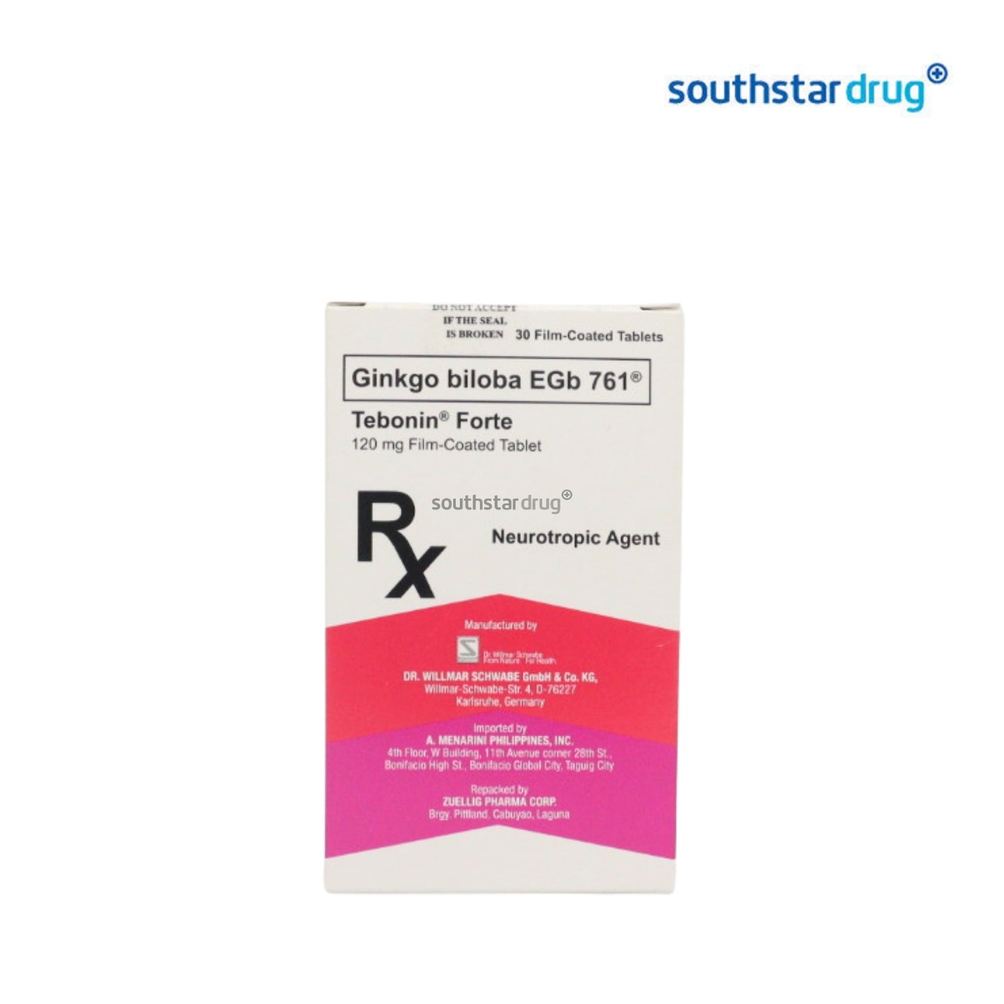 Rx: Tebonin Forte 120 mg Tablet