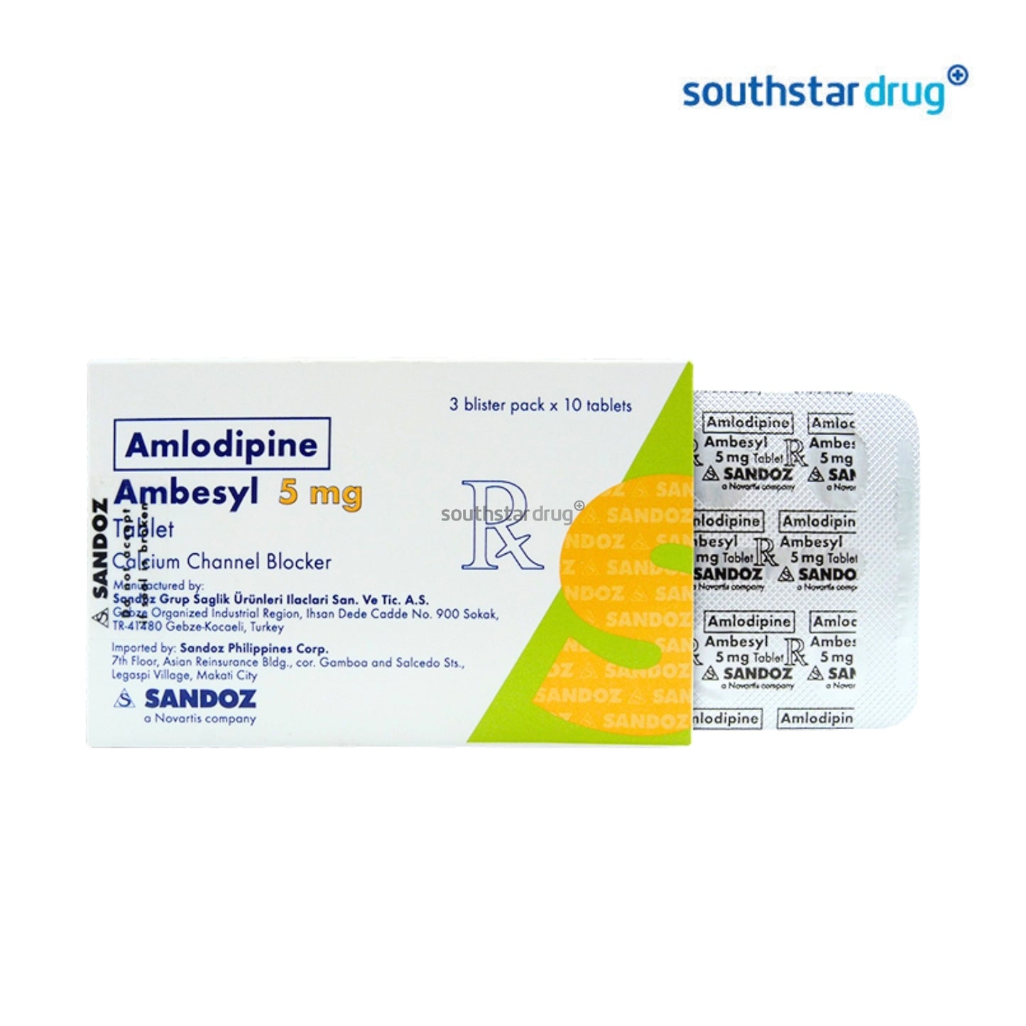 Rx: Ambesyl 5mg Tablet