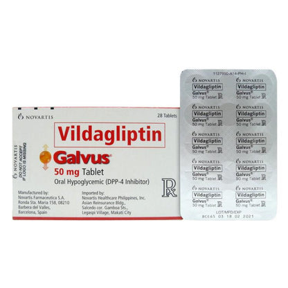Rx: Galvus 50mg Tablet
