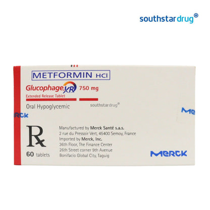 Rx: Glucophage XR 750mg Tablet