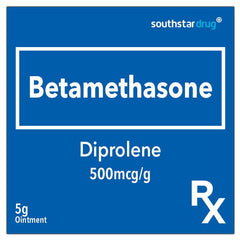 Rx: Diprolene 500mcg / g 5 g Ointment - Southstar Drug