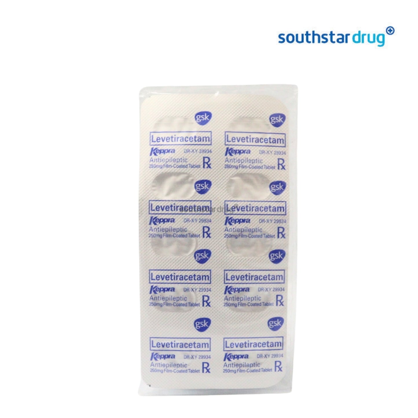 Rx: Keppra 250mg Tablet
