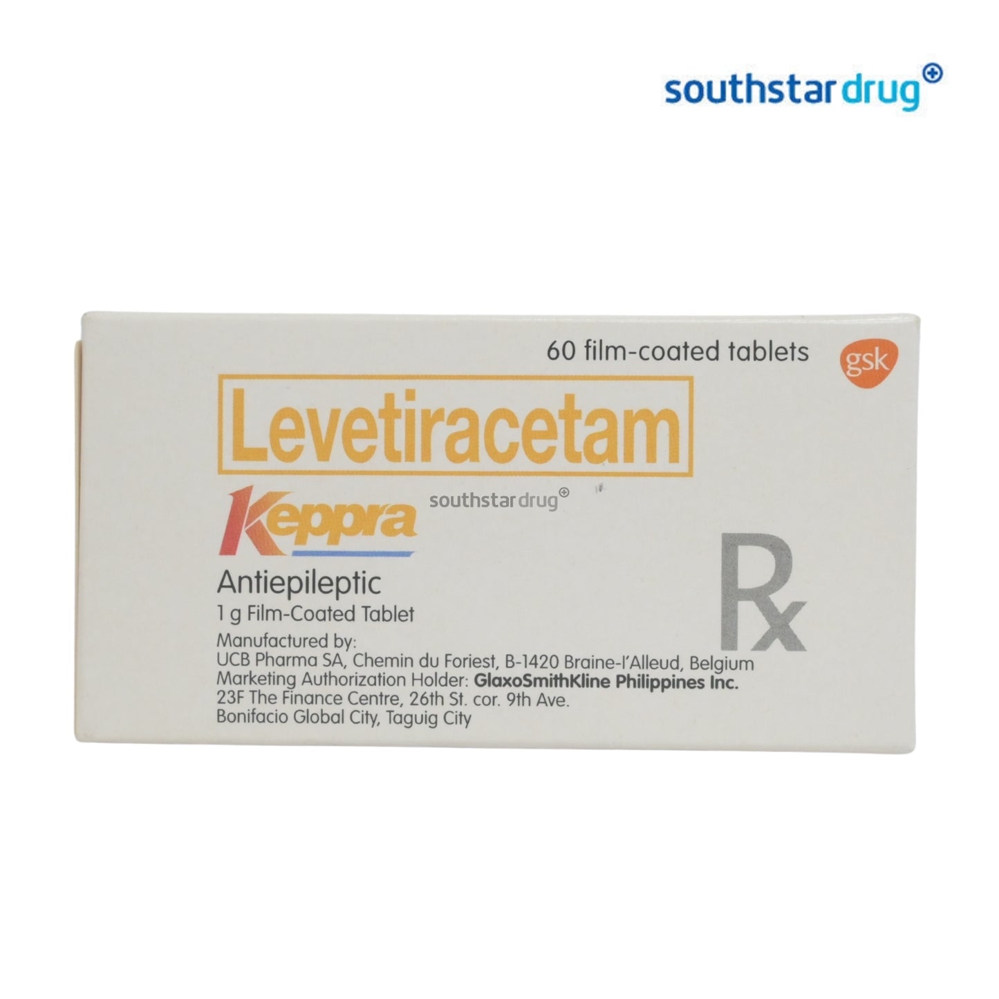 Rx: Keppra 1g Tablet