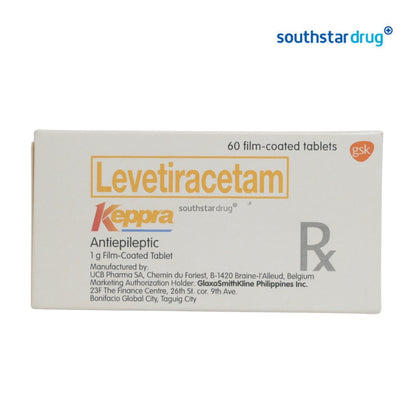 Rx: Keppra 1g Tablet