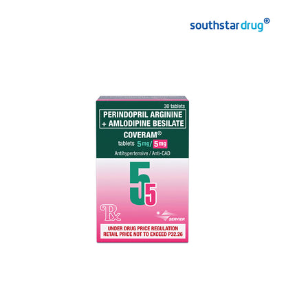 Rx: Coveram 5mg / 5mg Tablet