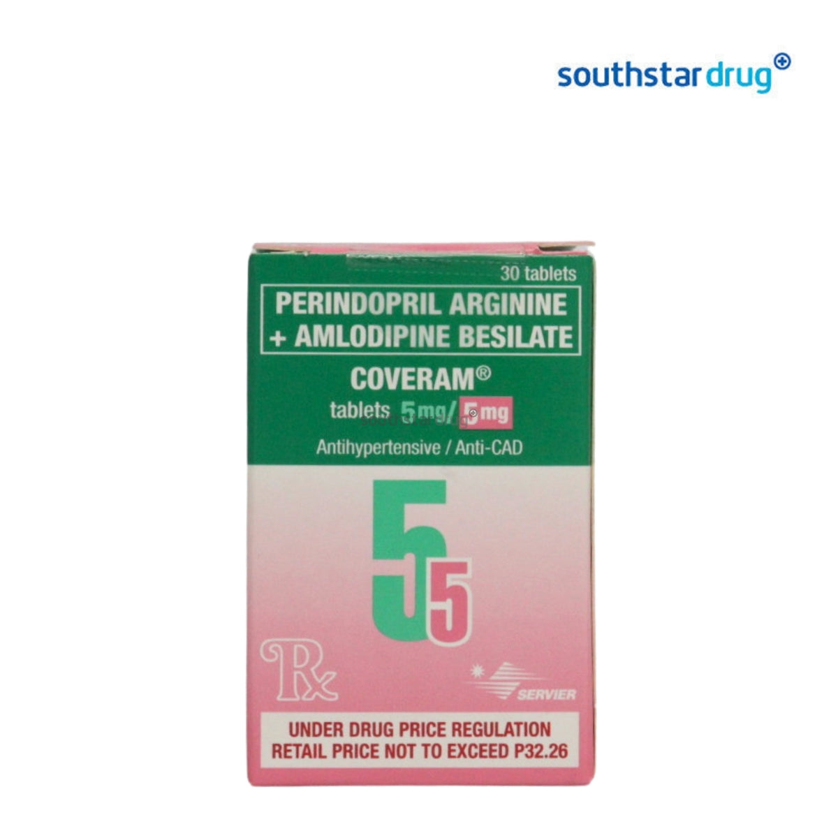 Rx: Coveram 5mg / 5mg Tablet