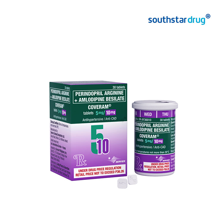 Rx: Coveram 5mg / 10mg Tablet