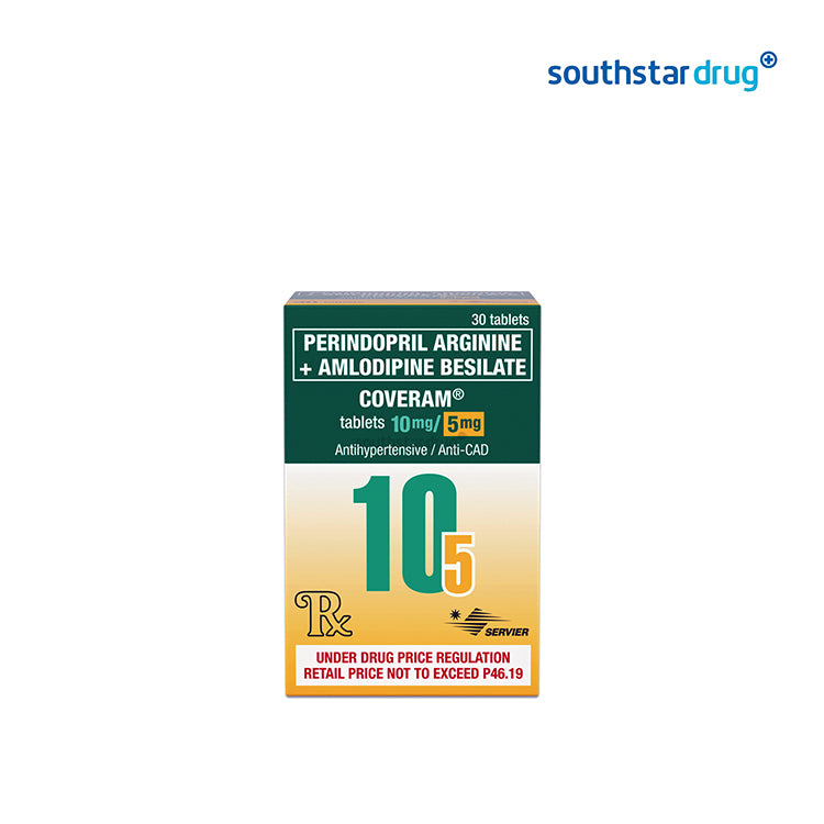 Rx: Coveram 10mg / 5mg Tablet