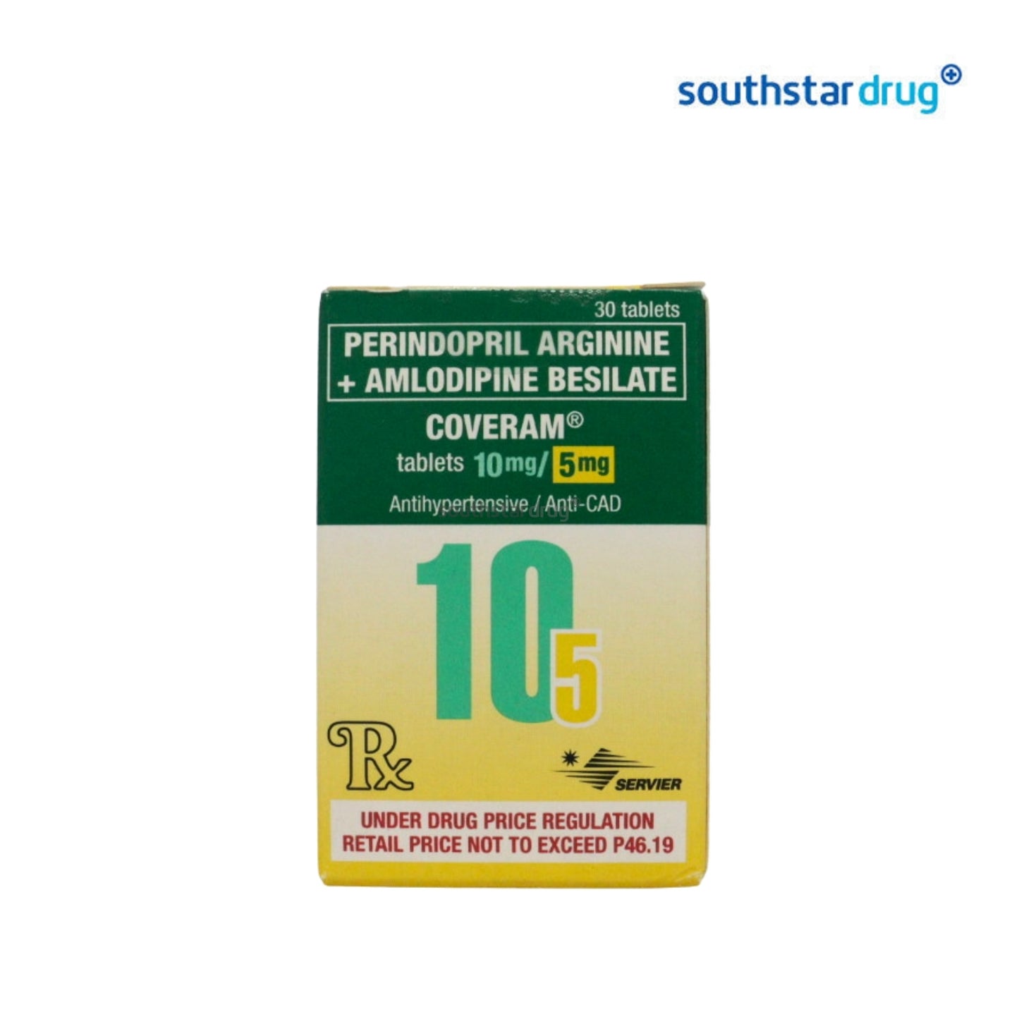 Rx: Coveram 10mg / 5mg Tablet