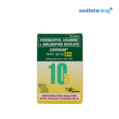 Rx: Coveram 10mg / 5mg Tablet