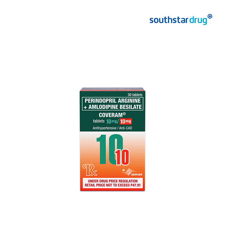 Rx: Coveram 10mg / 10mg Tablet