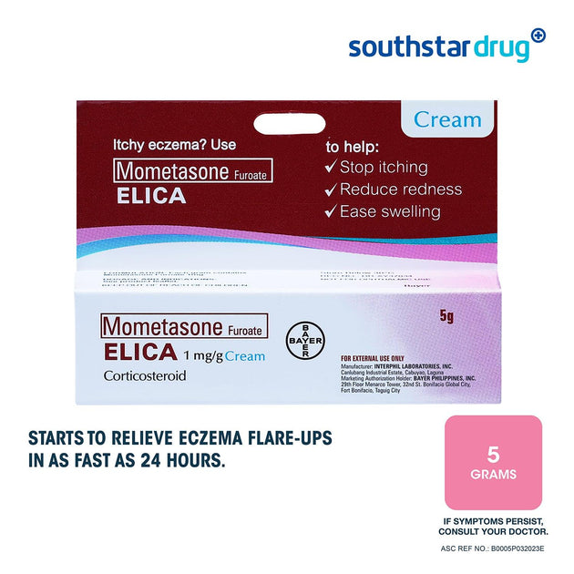Buy Elica 1 mg / g 5 g Cream Online Southstar Drug