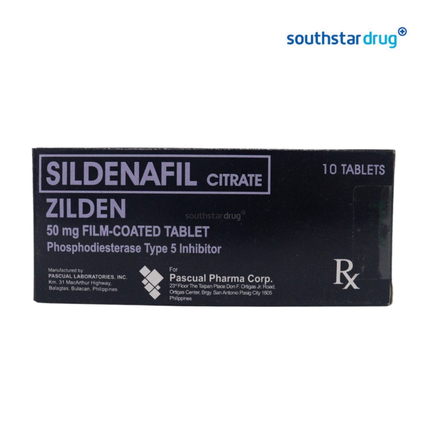 Rx: Zilden 50mg Tablet