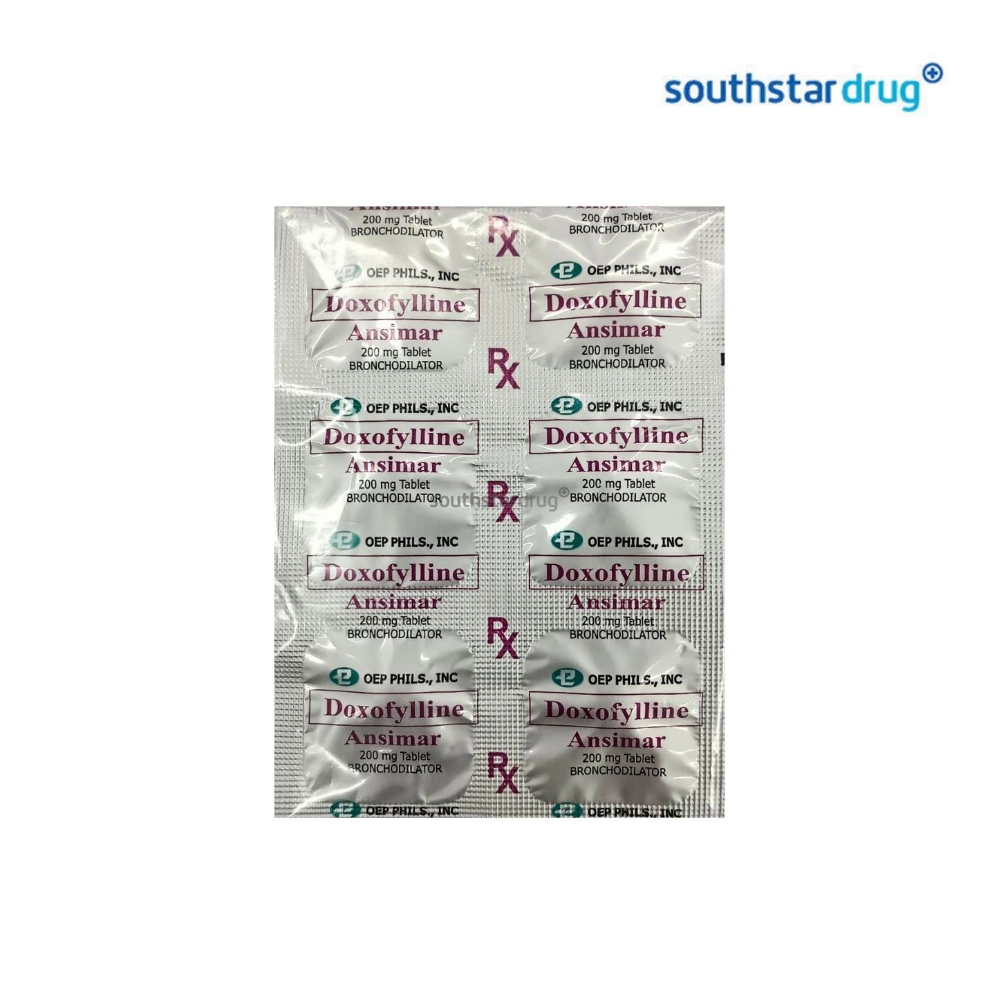 Rx: Ansimar 200mg Tablet