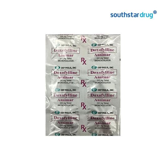 Rx: Ansimar 200mg Tablet