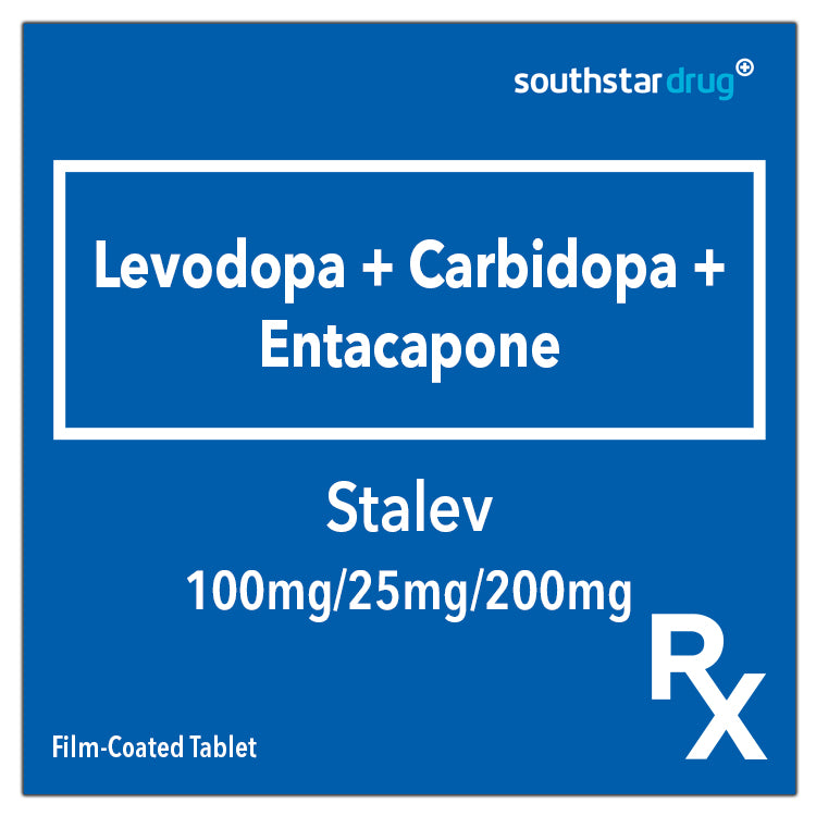 Rx: Stalev 100mg / 25mg / 200mg Tablet