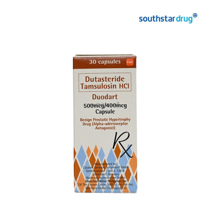 Rx: Duodart 0.5mg / 0.4mg Capsule