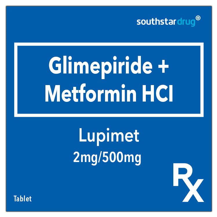 Rx: Lupimet 2mg / 500mg Tablet - Southstar Drug