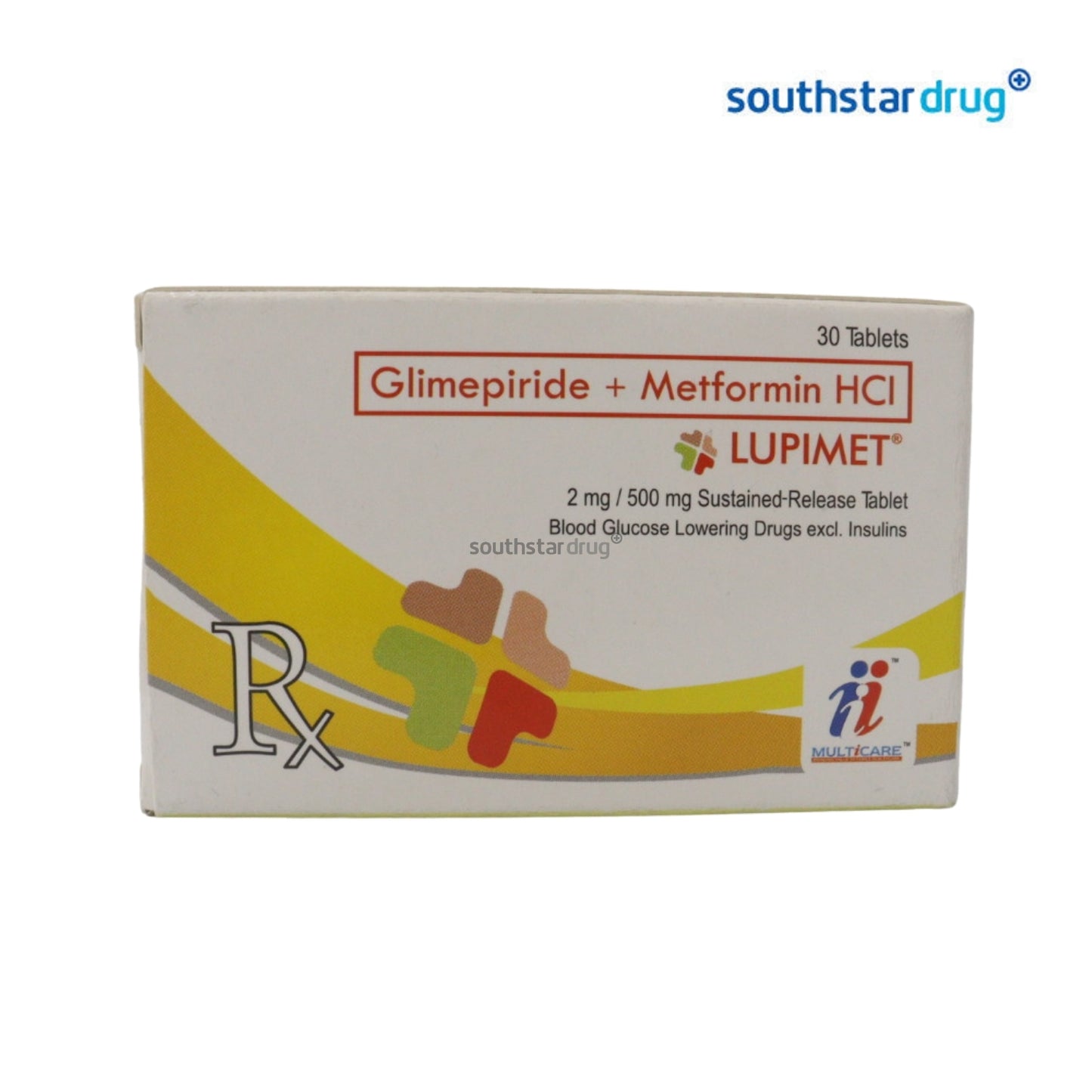 Rx: Lupimet 2mg / 500mg Tablet