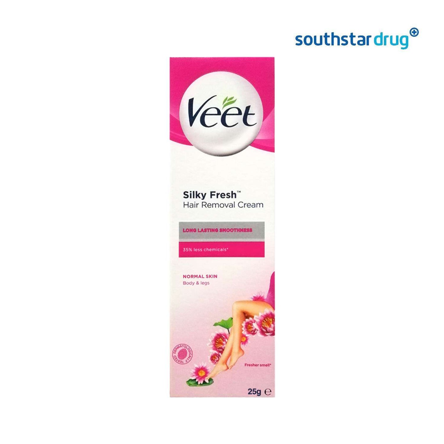 Veet Silk & Fresh Hair Removal Cream for Normal Skin 25g