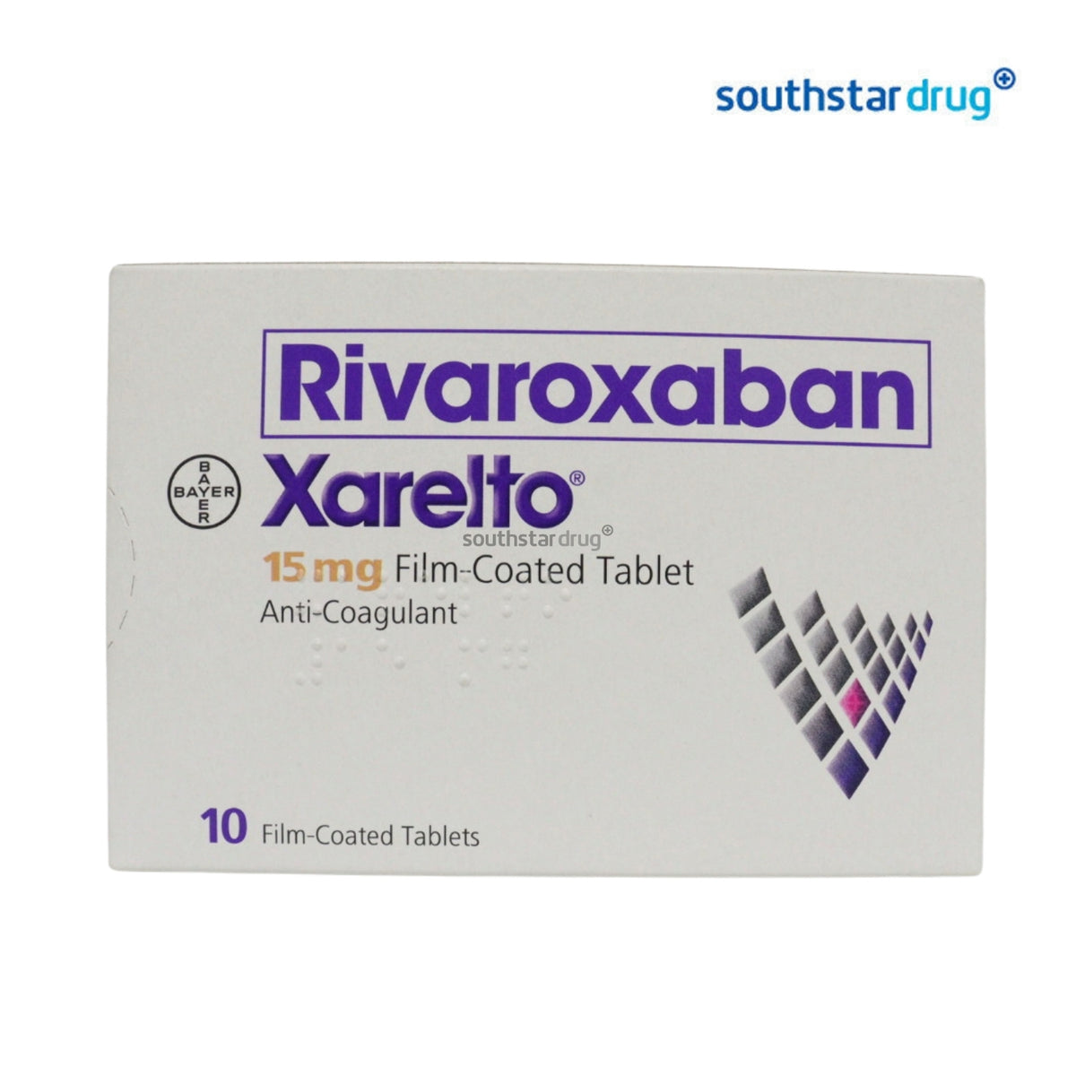Rx: Xarelto 15mg tablet