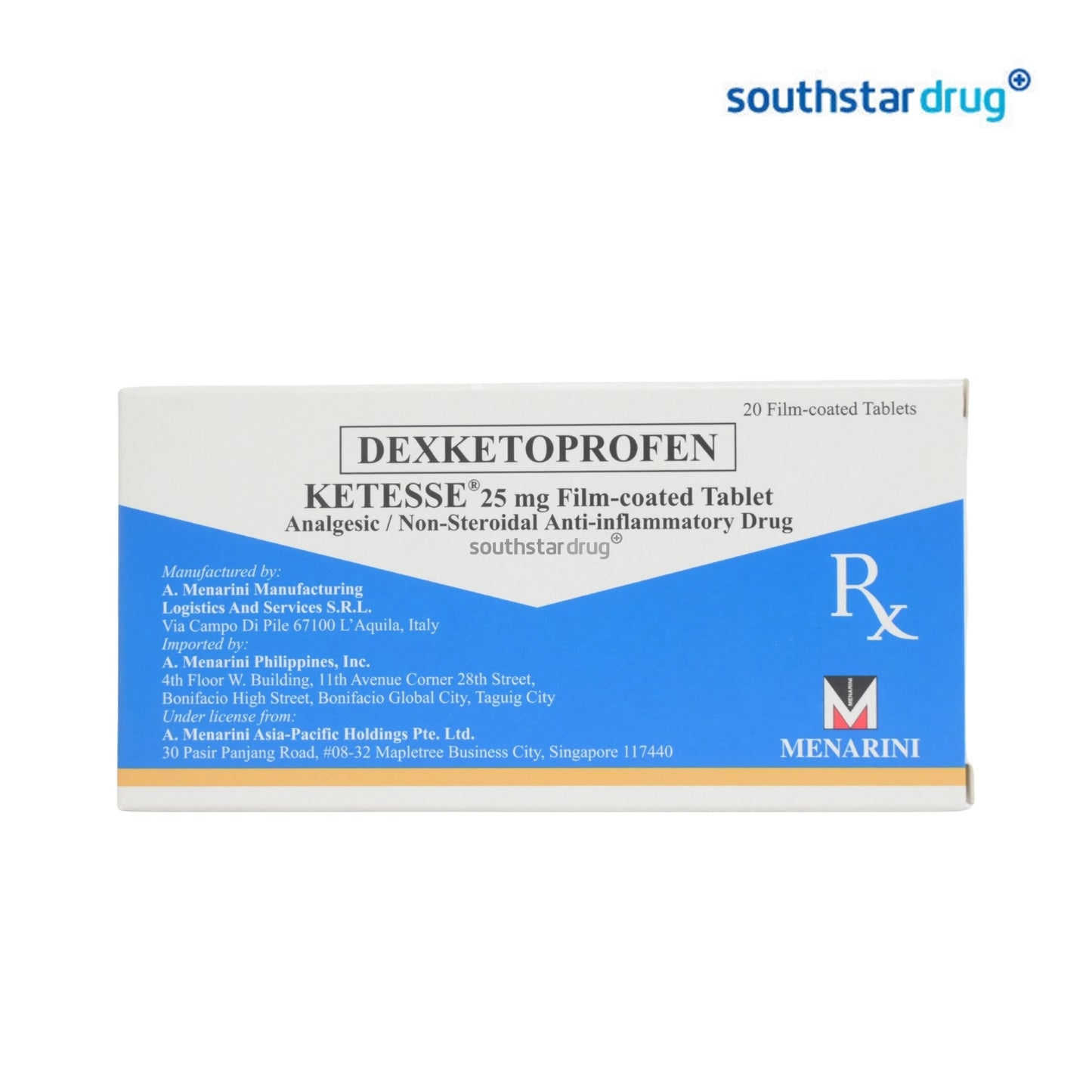 Rx: Ketesse 25mg Tablet