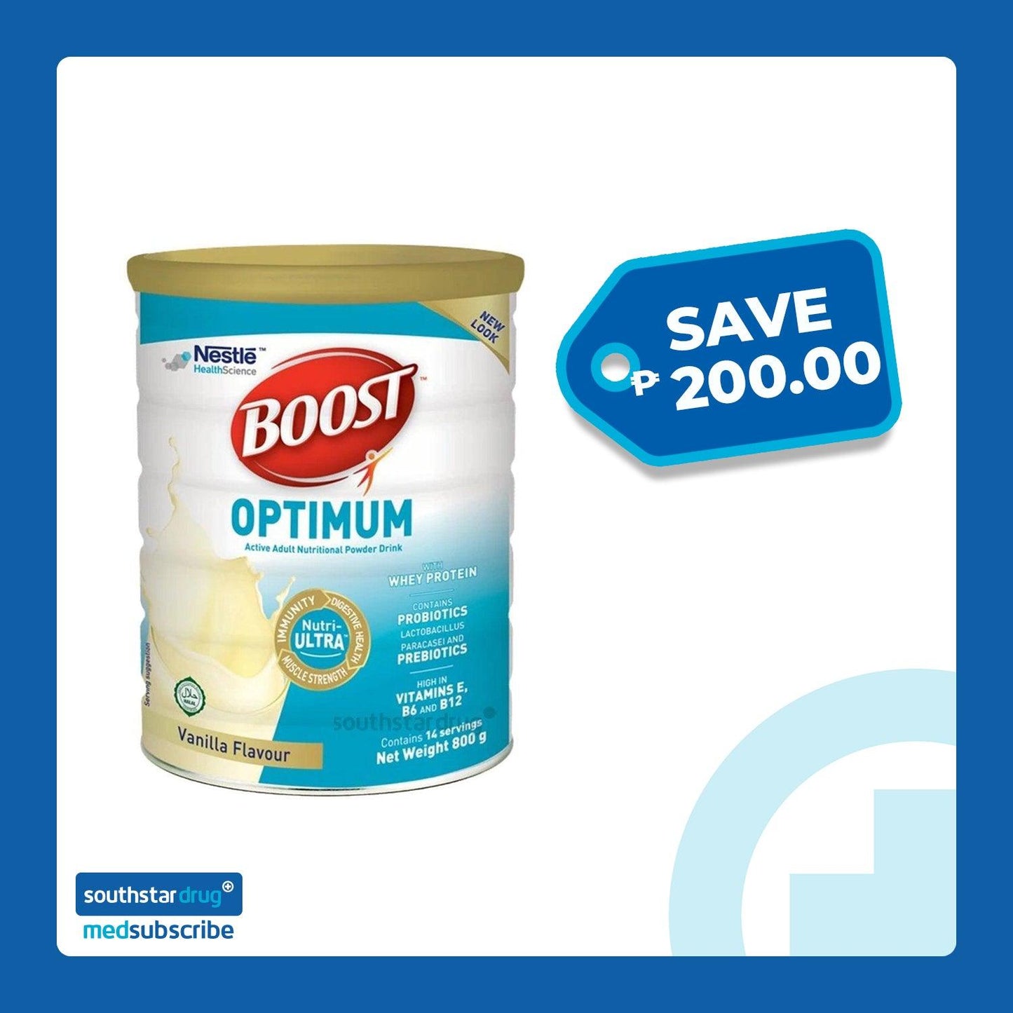 MedSubscribe - Boost Optimum 800g - Southstar Drug