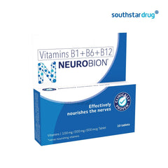 Neurobion 100mg / 200mg / 200mcg Tablet - 10s - Southstar Drug