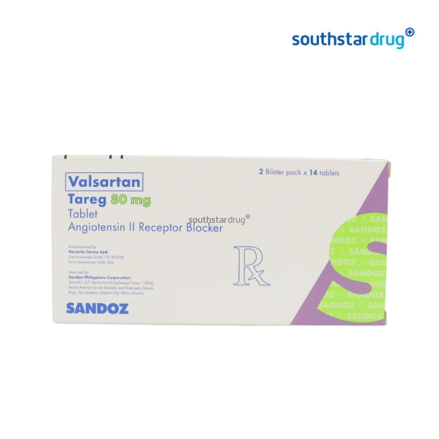 Rx: Tareg 80mg Tablet