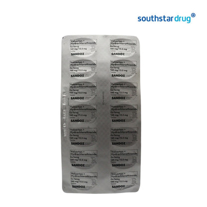 Rx: Co Tareg 160mg / 12.5mg Tablet