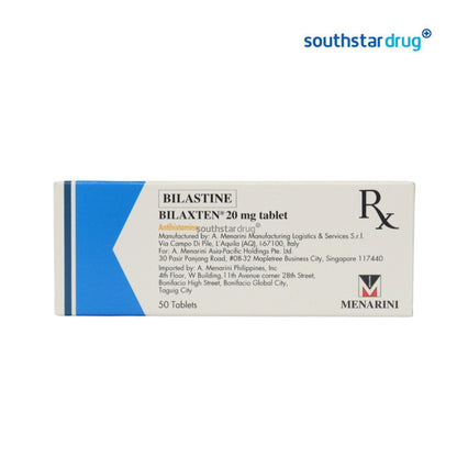 Rx: Bilaxten 20mg Tablet