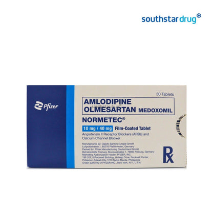 Rx: Normetec 10mg / 40mg Tablet
