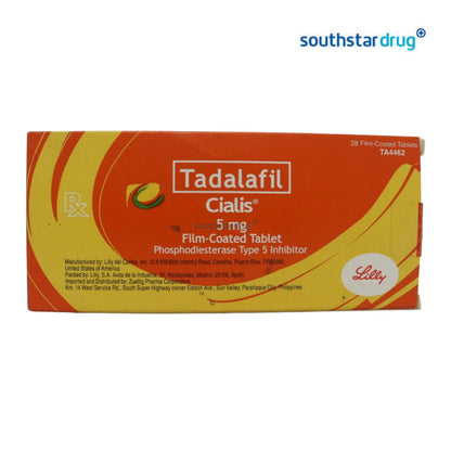 Rx: Cialis 5mg Tablet
