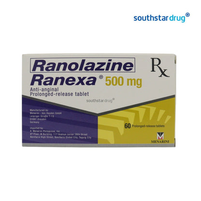 Rx: Ranexa 500mg Tablet