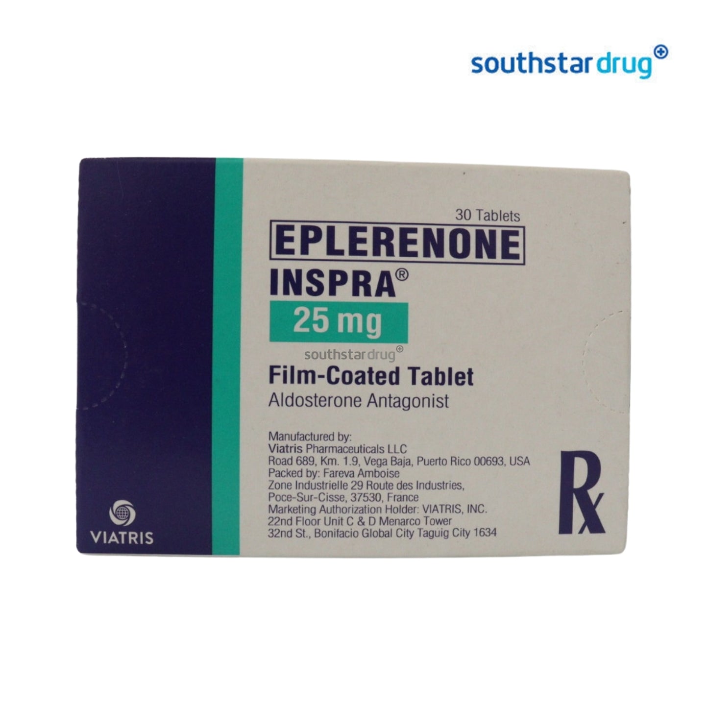Rx: Inspra 25mg Tablet