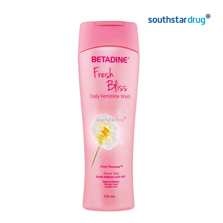 Betadine Fresh Bliss Pink 150ml Feminine Wash