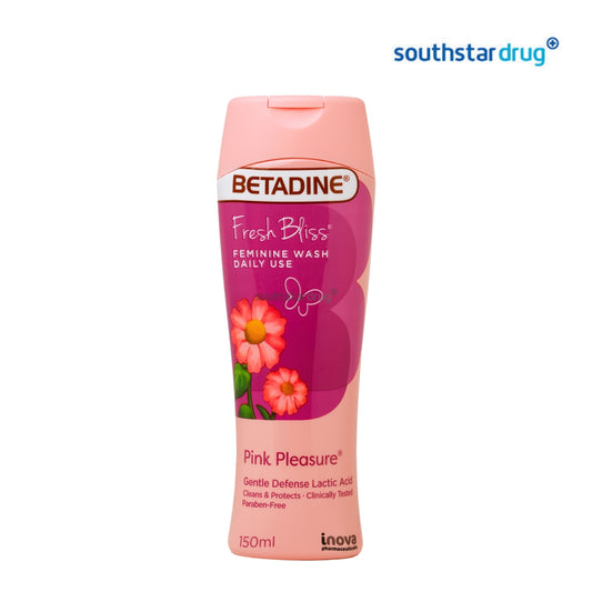 Betadine Fresh Bliss Pink 150ml Feminine Wash