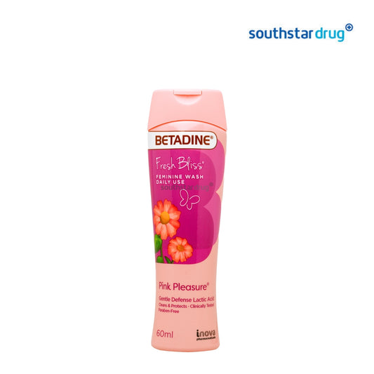 Betadine Fresh Bliss Pink 60ml Feminine Wash