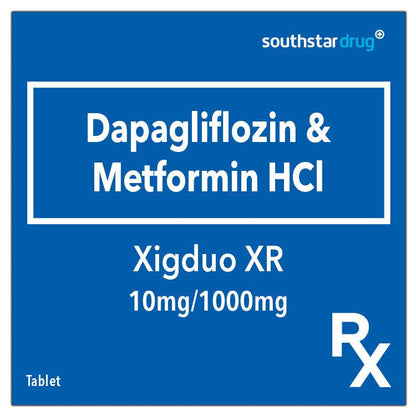 Rx: Xigduo XR 10mg / 1000mg Tablet - Southstar Drug