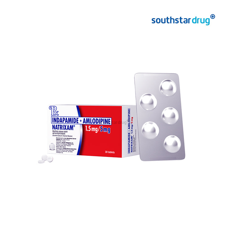 Rx: Natrixam 1.5mg / 5mg Tablet