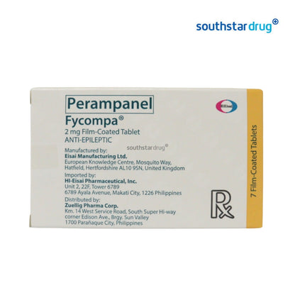 Rx: Fycompa 2mg Tablet