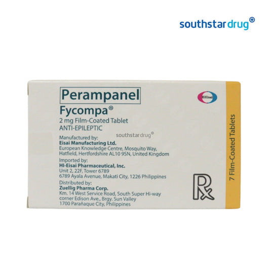 Rx: Fycompa 2mg Tablet