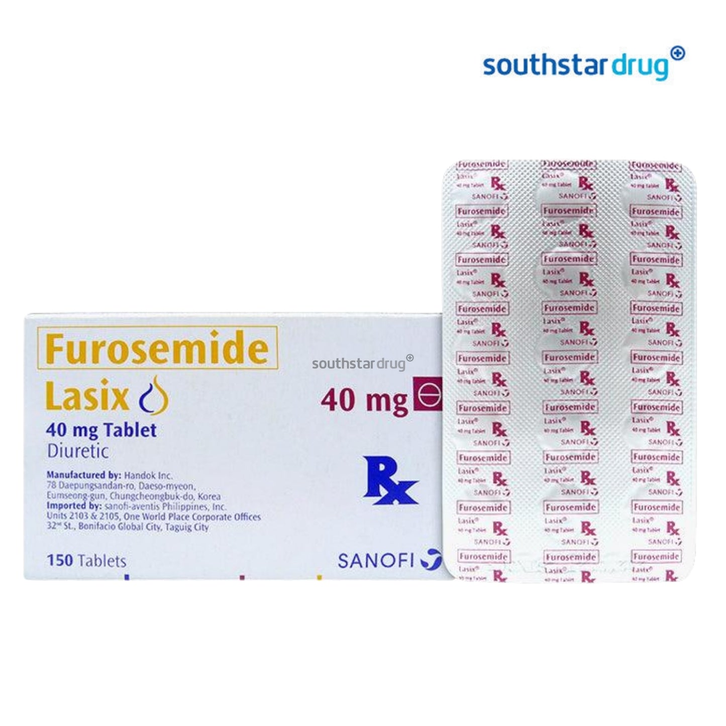 Rx: Lasix 40 mg Tablet