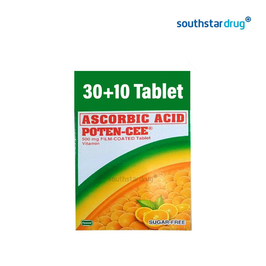 Potencee 500Mg Sugarfree Film Coated Tablet 30+10