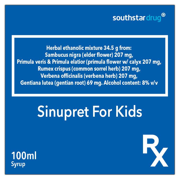 Sinupret For Kids Syrup 100ml