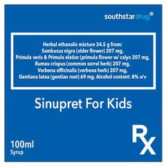 Sinupret For Kids Syrup 100ml