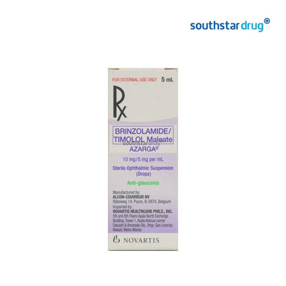 Rx: Azarga 5ml Eye Drops